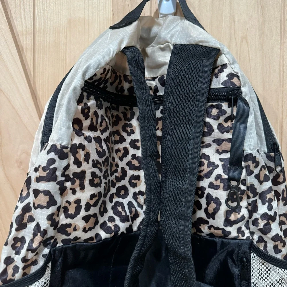 APL Cheetah Print Backpack Athletic Propulsion Labs All Purpose Packable Bag